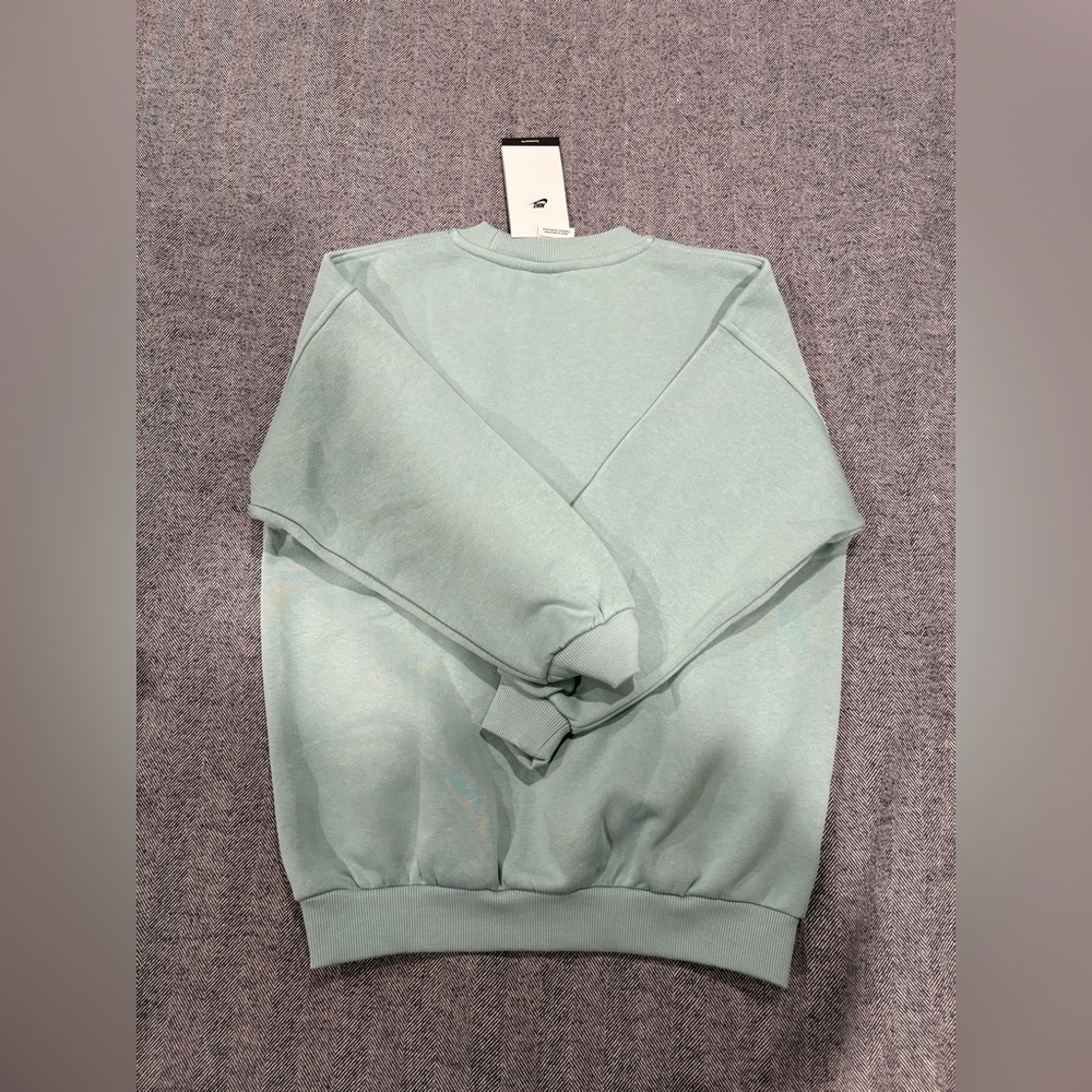 Nike Sportswear Club Fleece Big Kids Oversized Sweatshirt | size: M| color: teal - Picture 6 of 8